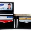 Portefeuille Homme Alpine Swiss Cuir RFID Bifold Noir