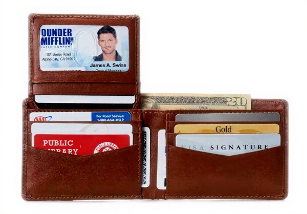 Portefeuille Homme Alpine Swiss Cuir RFID Bifold
