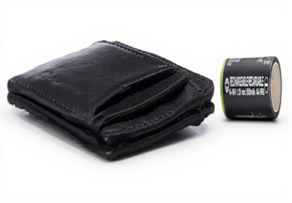 Portefeuille homme Alpine Swiss cuir lisse RFID minimaliste