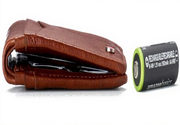 Portefeuille homme Alpine Swiss Delaney Mince cuir nappa