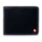 Portefeuille RFID Alpine Swiss cuir nappa doux homme deux