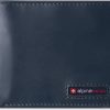 Portefeuille homme Alpine Swiss cuir véritable protection-0