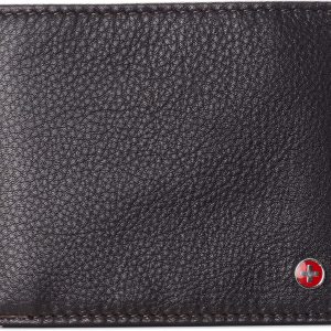 Portefeuille Homme Alpine Swiss Cuir Nappa RFID Protection-0