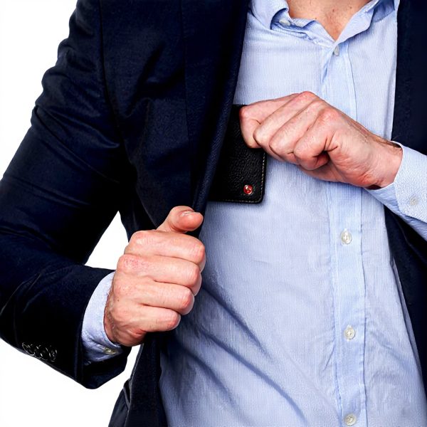 Portefeuille homme Alpine Swiss Nolan cuir nappa RFID