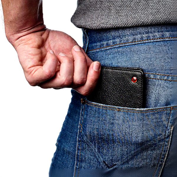 Portefeuille homme Alpine Swiss Nolan cuir nappa RFID