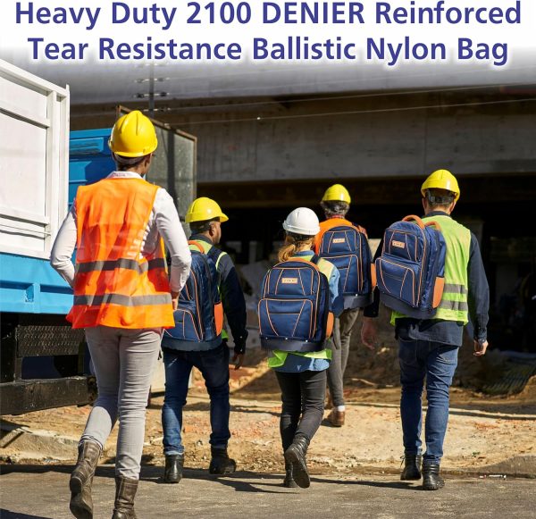 Sac à dos outils professionnel BOLTWORK 51 poches nylon-6