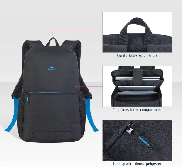 Sac à dos ordinateur portable 15,6 Rivacase antivol-4
