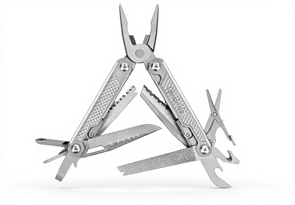 Pince multifonction SwissTech 17 en 1 acier inoxydable