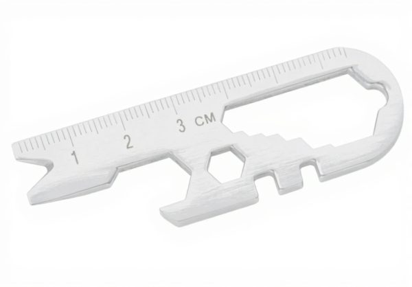 Clé multifonction SwissTech 14 en 1 acier inoxydable