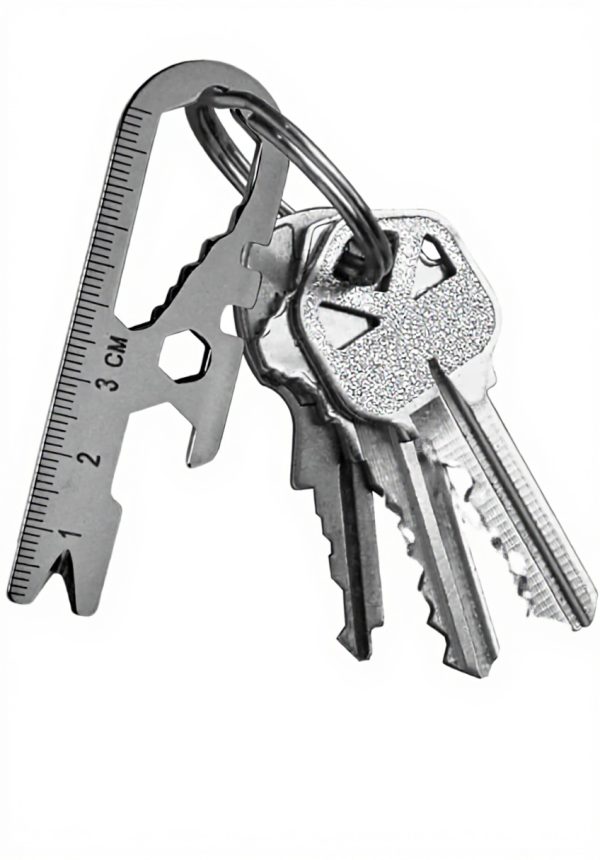 Clé multifonction SwissTech 14 en 1 acier inoxydable