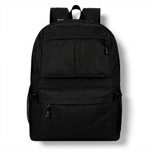 Sac à Dos Étudiant Universitaire Portable USB Noir Gris