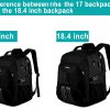 Sac à dos ordinateur portable LIWAG 18.4 pouces 55L USB
