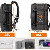 Sac à dos voyage avion KINGSLONG 46L USB résistant à leau
