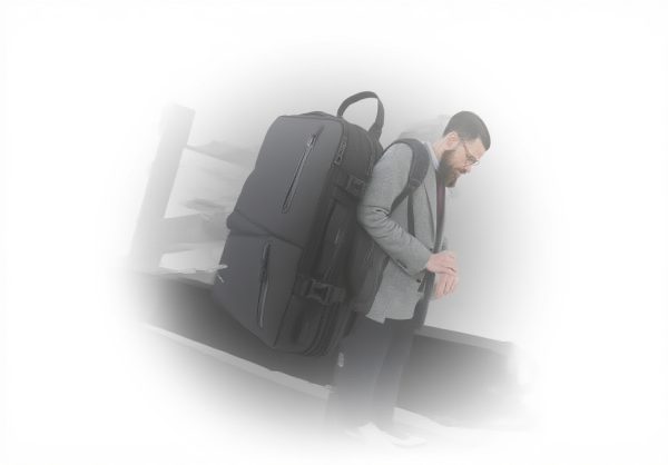 Sac à dos voyage avion KINGSLONG 46L USB résistant à leau
