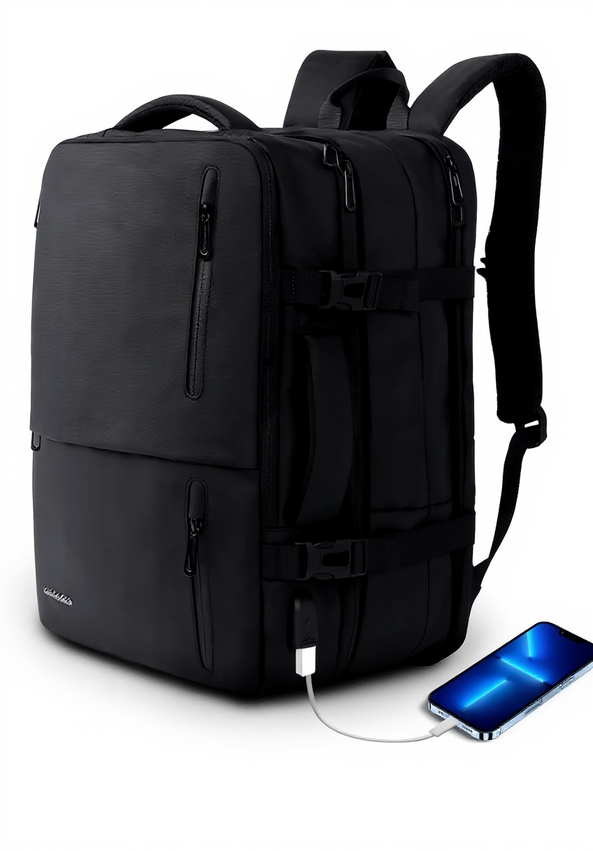Sac à dos voyage avion KINGSLONG 46L USB résistant à leau