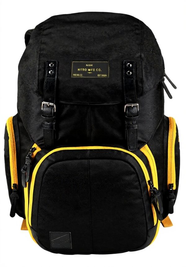 Sac à dos Nitro Weekender Pack 15 Noir Doré 42L Polyester