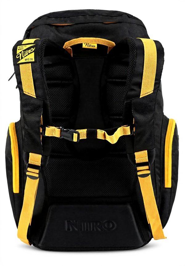 Sac à dos Nitro Weekender Pack 15 Noir Doré 42L Polyester