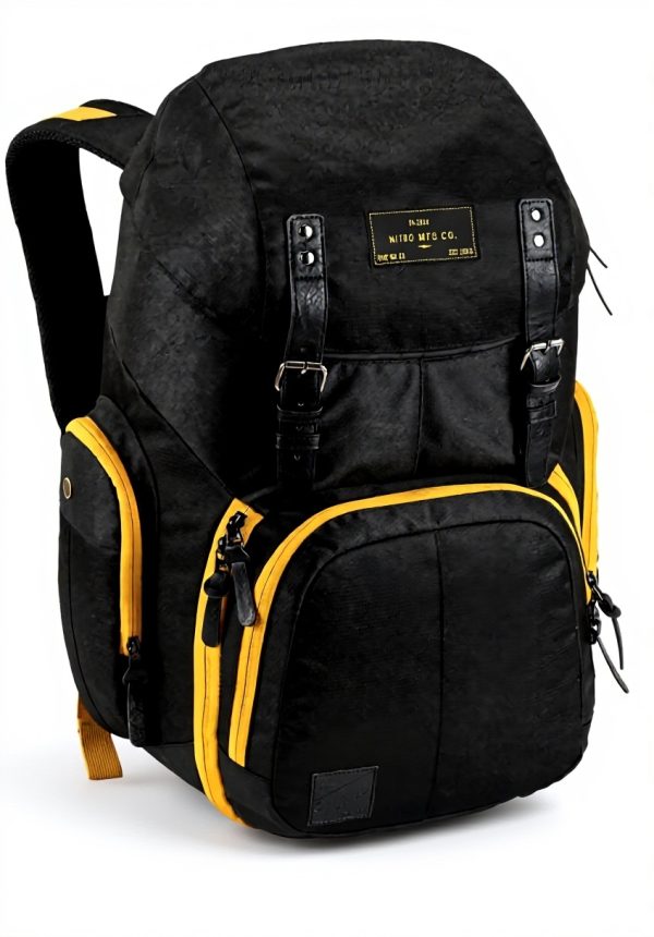 Sac à dos Nitro Weekender Pack 15 Noir Doré 42L Polyester