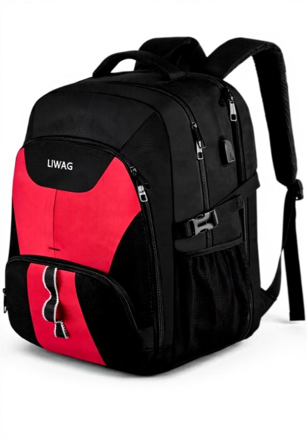 Sac à dos ordinateur portable 17 pouces LIWAG USB antivol
