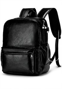 Sac à dos cabine SPAHER 40x30x20 cuir USB voyage unisexe