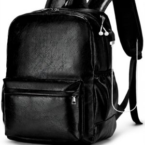 Sac à dos cabine SPAHER 40x30x20 cuir USB voyage unisexe