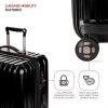 Valise rigide SwissGear extensible roulettes pivotantes