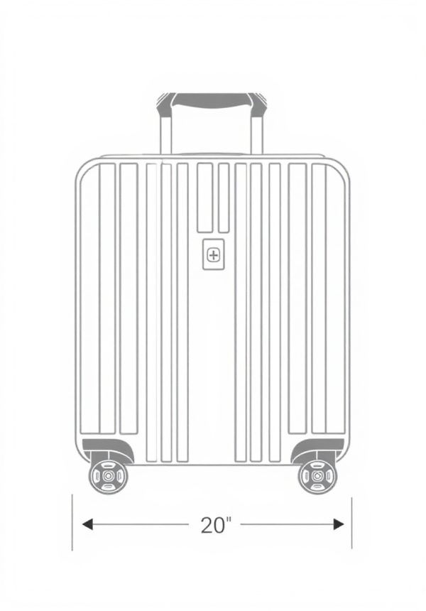 Valise rigide SwissGear extensible roulettes pivotantes