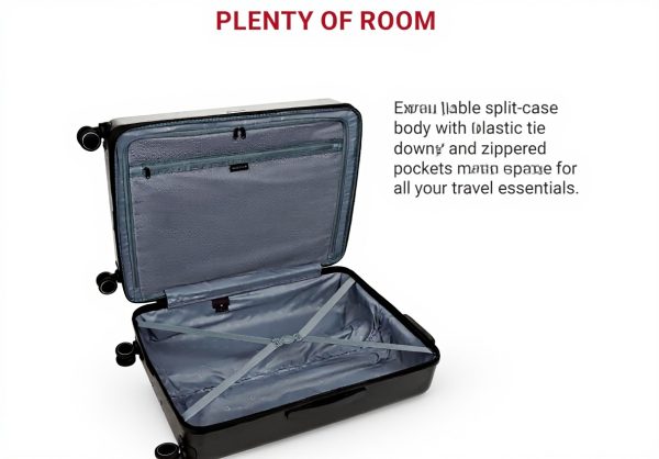 Valise cabine SwissGear roues pivotantes ABS durable