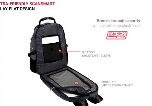 Sac à dos SwissGear ordinateur portable 17 pouces