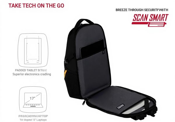 Sac à dos ordinateur SwissGear technologie ScanSmart