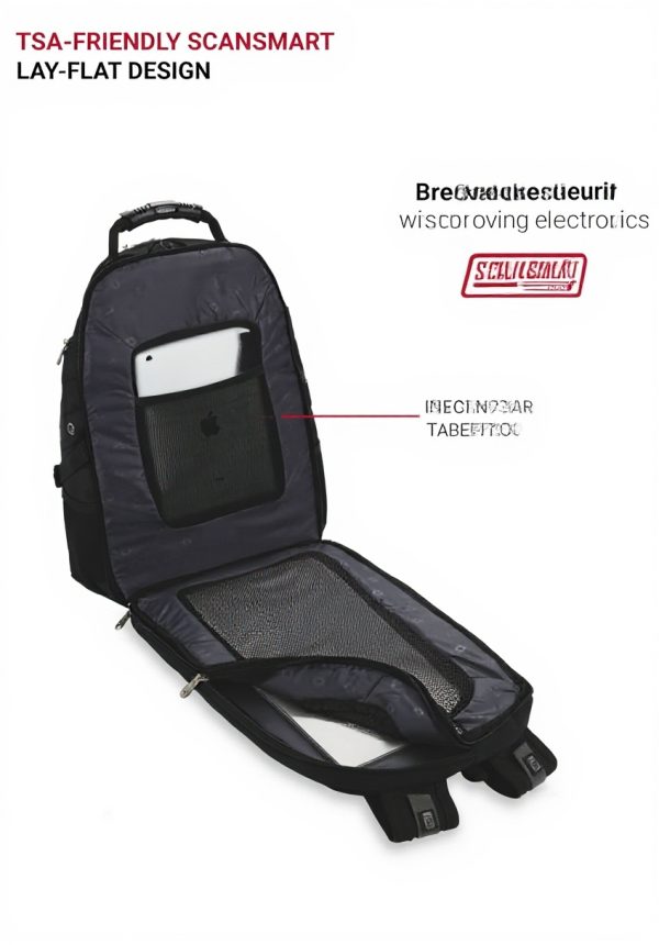 Sac à dos ordinateur SwissGear polyester durable