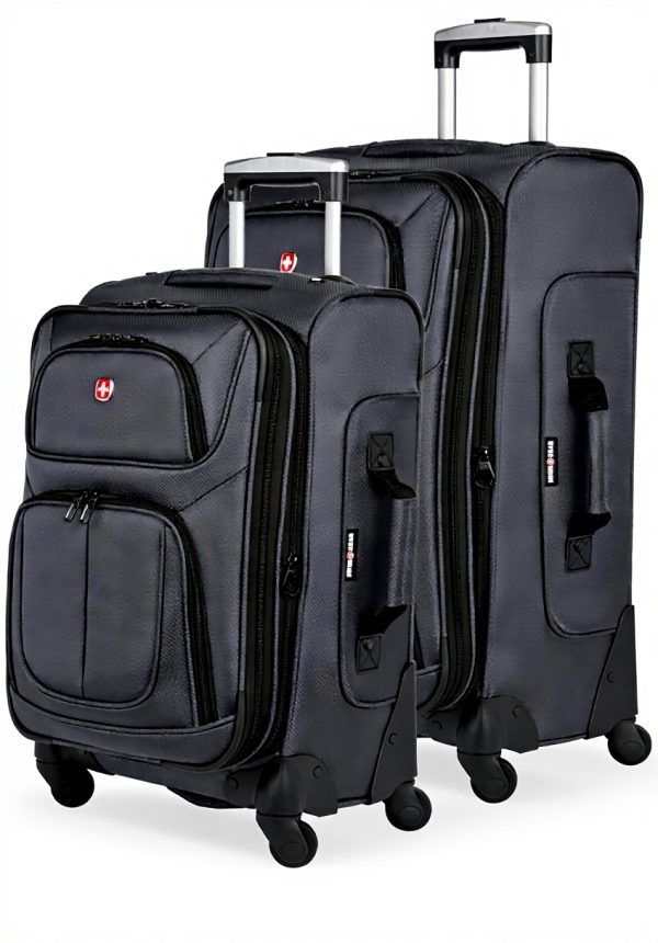 Valises extensibles SwissGear Sion Softside 2 pièces gris