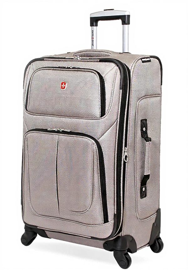 Valise SwissGear Spinner Étain Roues 360° Organisation