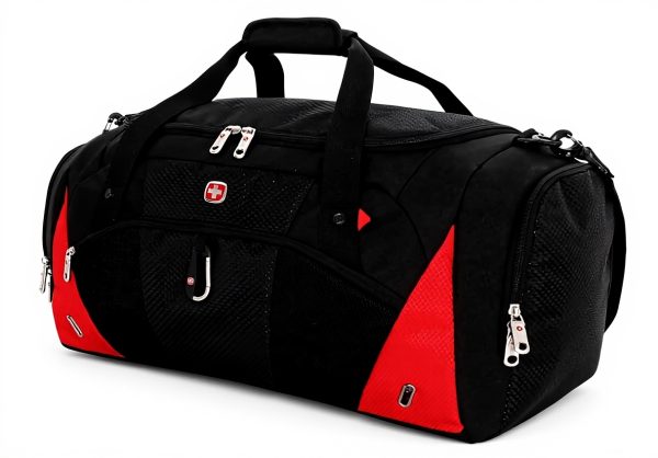 SwissGear Sac de Voyage 1900 - Organisation Noir/Rouge eBags