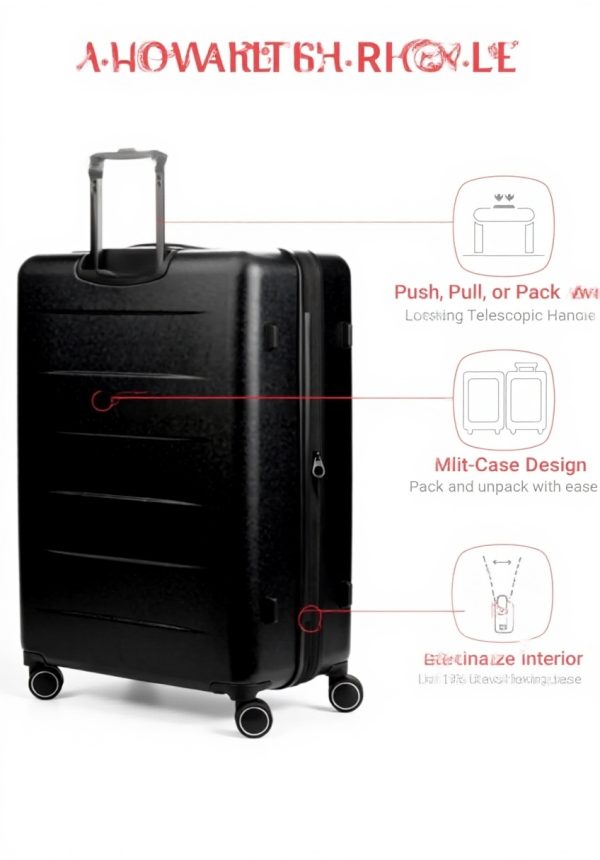 Valise cabine SwissGear roues pivotantes ABS durable