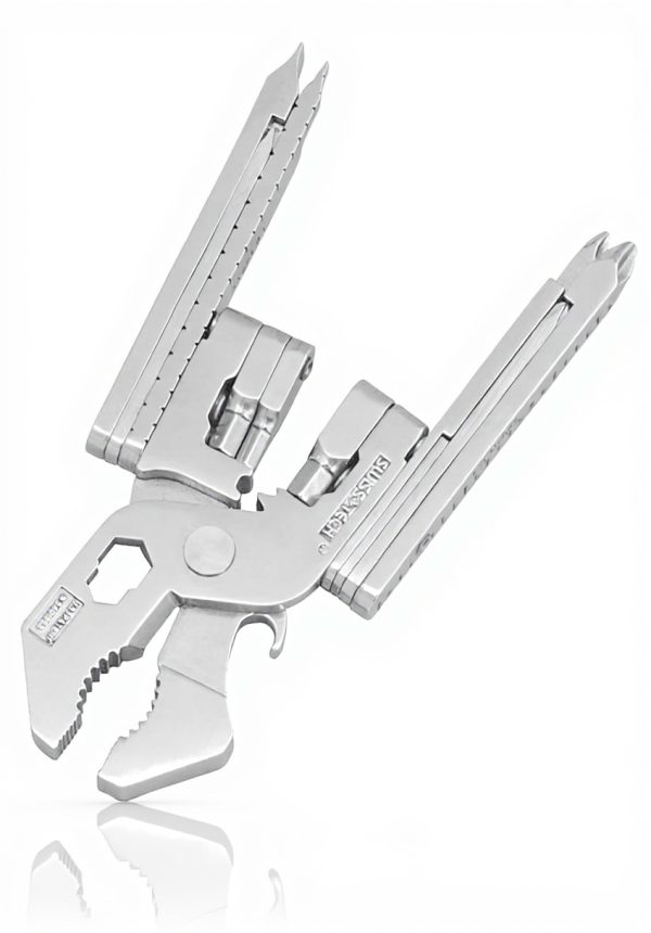 Kit outils poche SwissTech 22-en-1 acier inoxydable compact