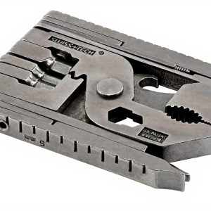 Kit outils poche SwissTech 22-en-1 acier inoxydable compact