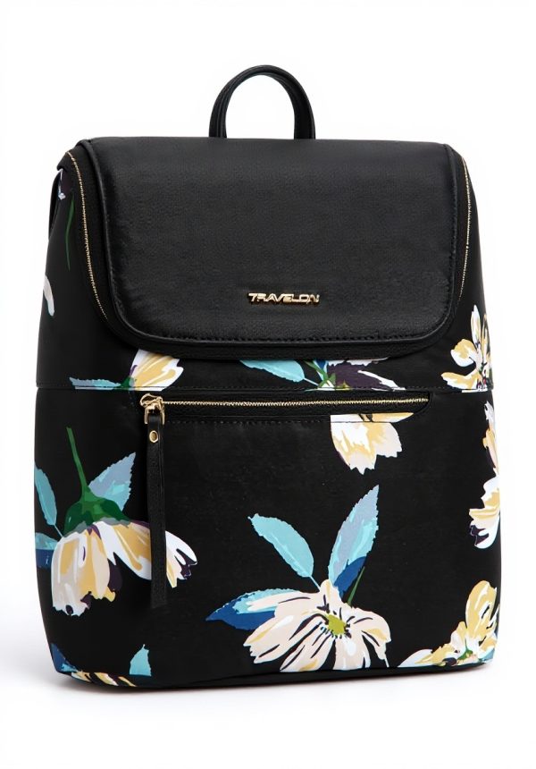 Sac à dos antivol Travelon Addison Midnight Floral loisir