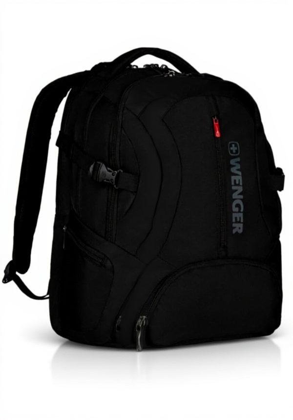 Wenger Sac à Dos Ordinateur 16 Pouces Tablet 10 Pouces Noir