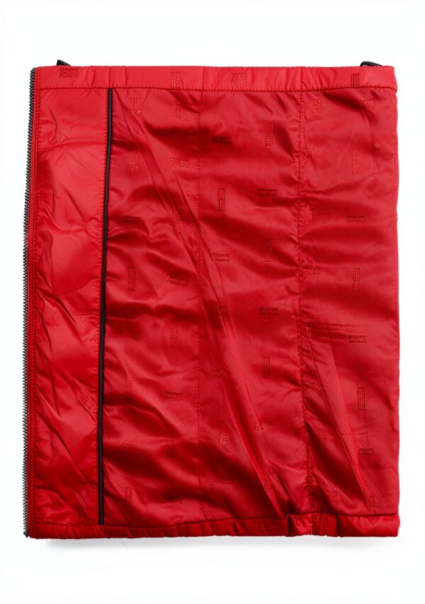 Doudoune Tommy Hilfiger Femme Léger Chaud Polyester Rouge-6