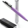 Stylo Parker Jotter Lilas Rétractable Encre Bleu Cadeau-0