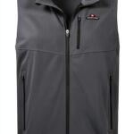 Gilet softshell homme respirant déperlant Höhenhorn noir-0