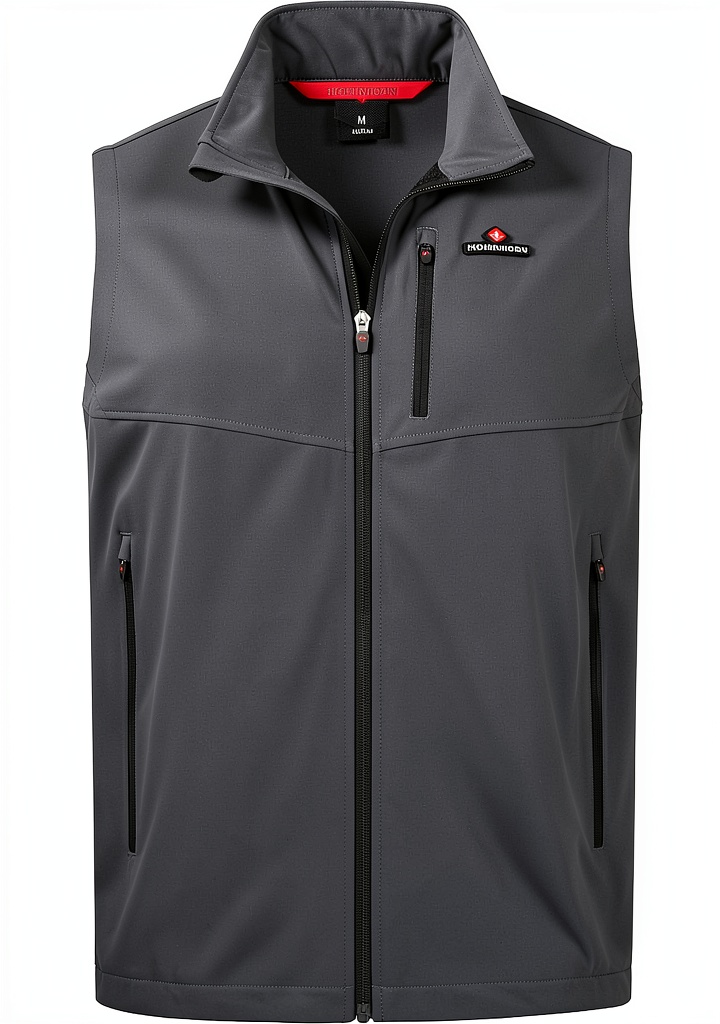 Gilet softshell Höhenhorn porté lors d'une activité sportive