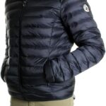 Veste matelassée Jott homme duvet capuche bleu nuit M-0
