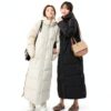 Doudoune femme YAOJIWANG duvet naturel chaude confortable-5