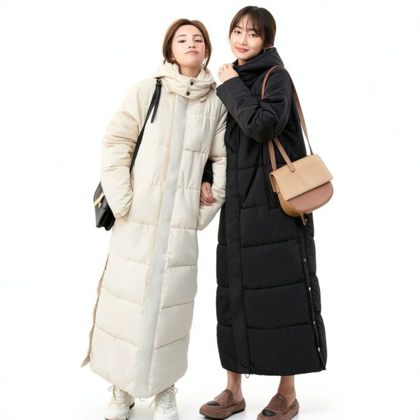 Doudoune femme YAOJIWANG duvet naturel chaude confortable-5