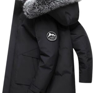 Veste Jott Matelassée Homme Noir Chaud Polyvalent 3XL-0