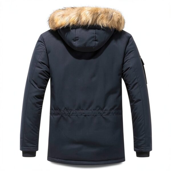 Veste doudoune homme Générique chaud polyvalent coupe-3