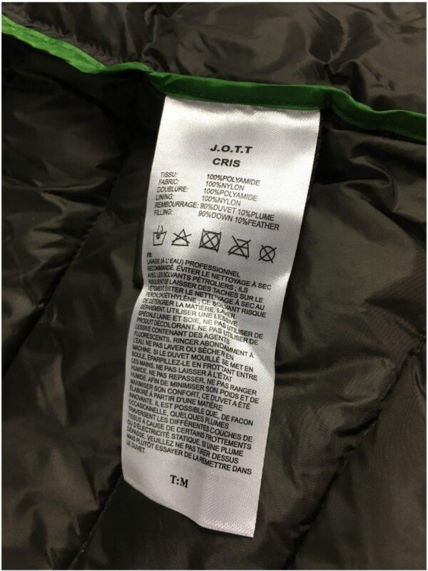 Doudoune JOTT Homme Plomb Duvet Poches Chaud Modèle Cris-4