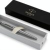 Parker Jotter XL stylo bille acier inoxydable encre bleue-0